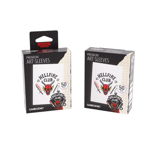 Gamegenic - Stranger Things - Hellfire Club Art Sleeves Hellfire Club