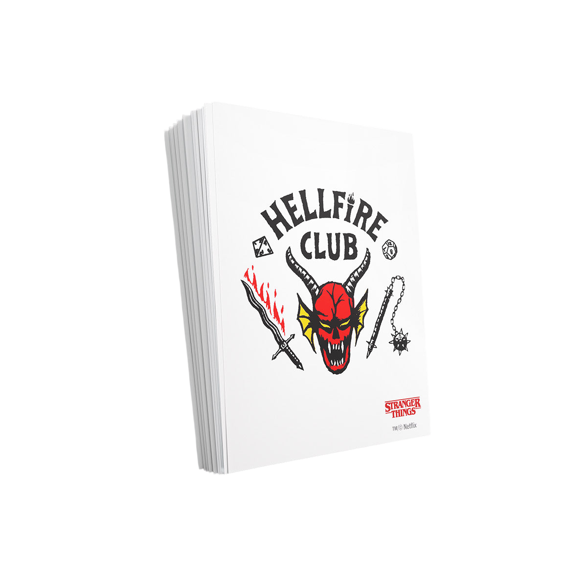 stranger things card sleeves Gamegenic Stranger Things Hellfire Club Art Sleeves – CARDO – Trading Cards