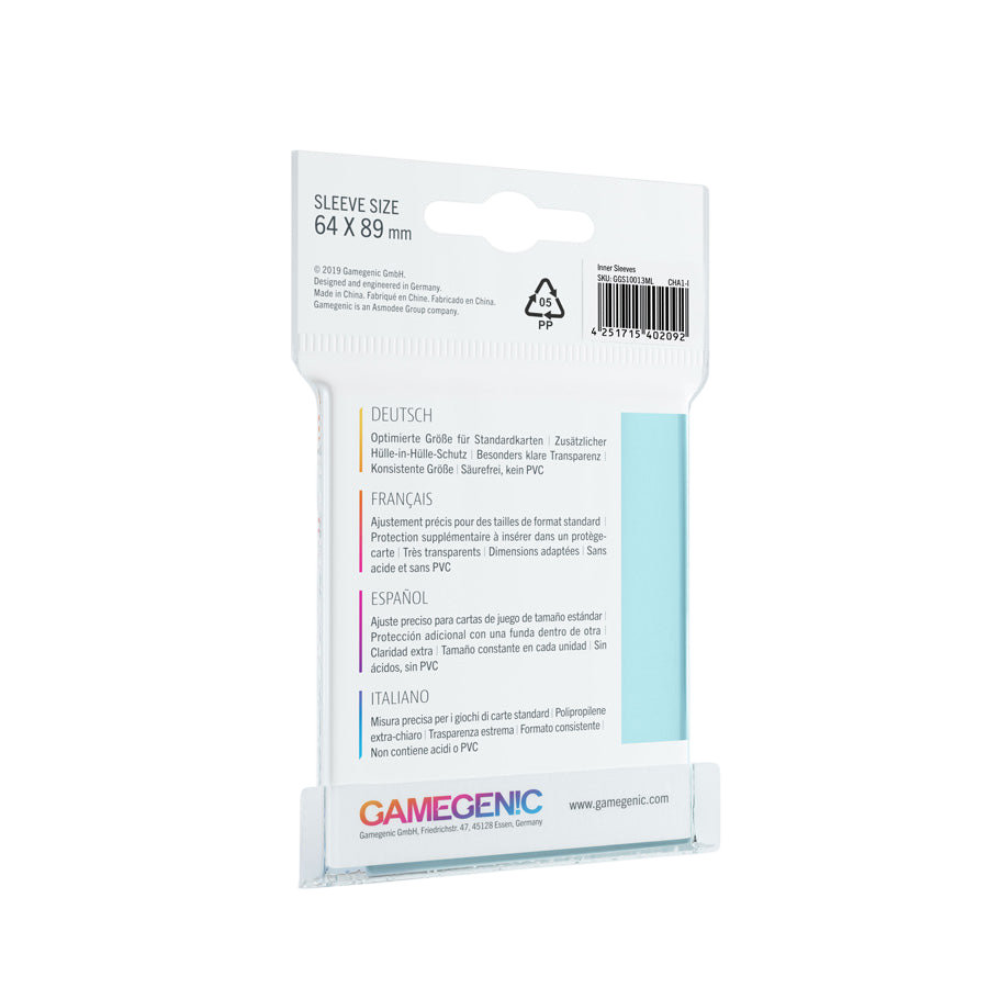 Gamegenic - Inner Sleeves Standard Size (100)