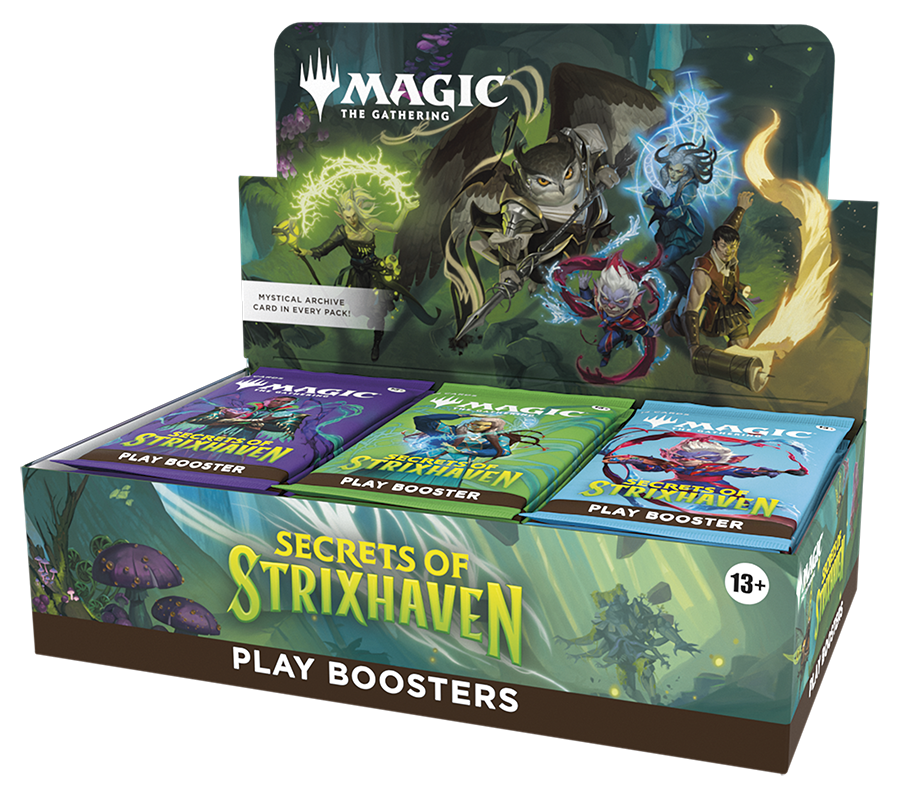 Magic: The Gathering | Geheimnisse von Strixhaven – Play Booster Display (Deutsch)