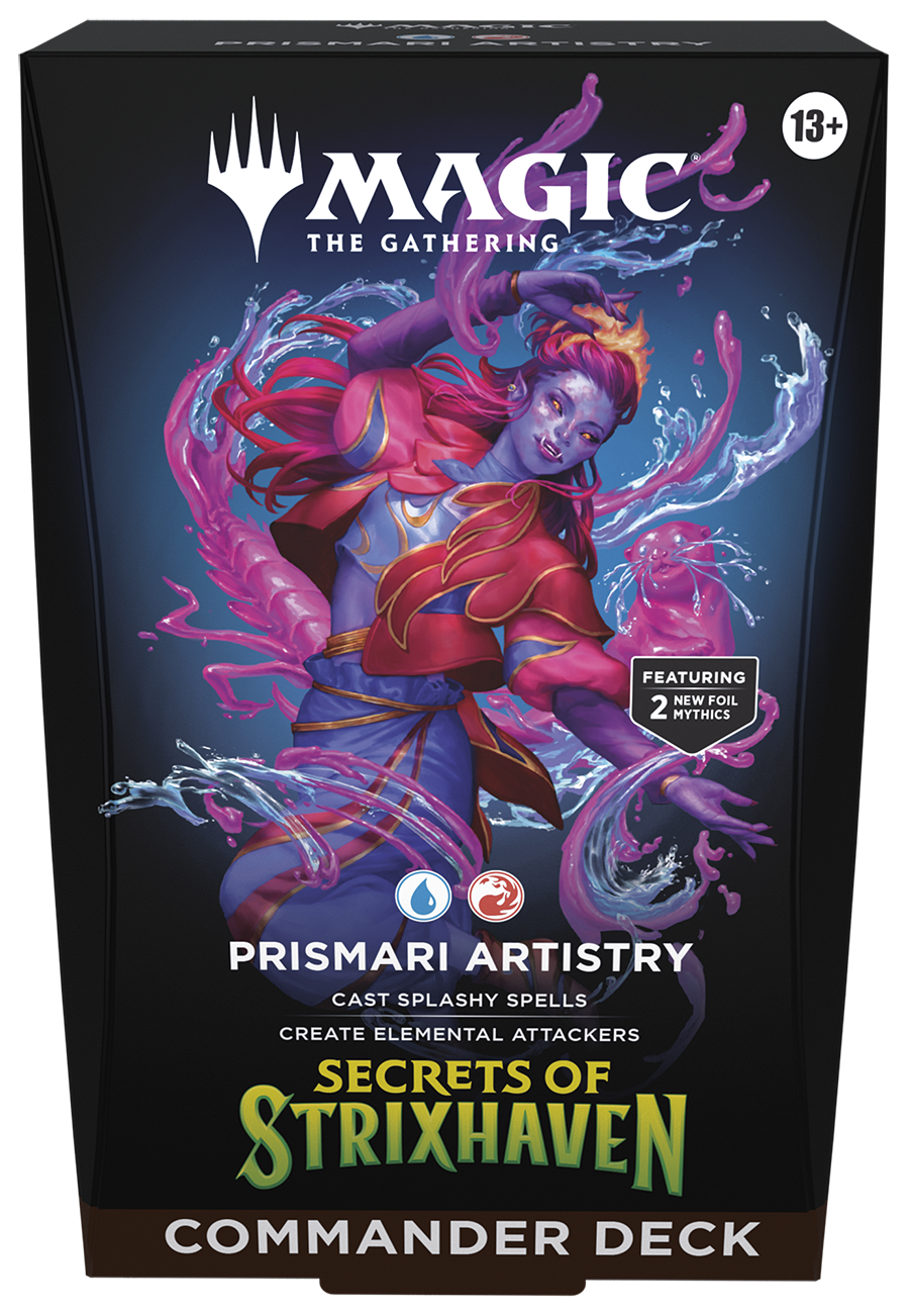 Magic: The Gathering | Geheimnisse von Strixhaven – Commander-Deck Prismari-Kunstfertigkeit (Deutsch)