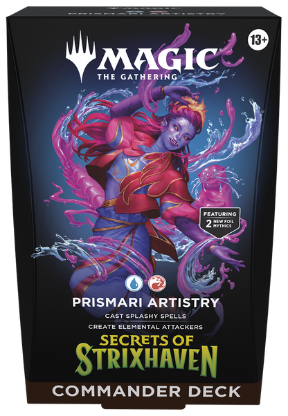 Magic: The Gathering | Geheimnisse von Strixhaven – Commander-Deck Prismari-Kunstfertigkeit (Deutsch)