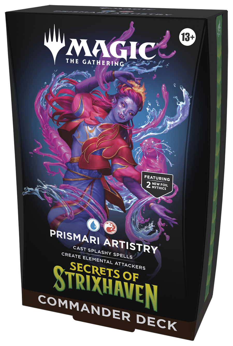 Magic: The Gathering | Geheimnisse von Strixhaven – Commander-Deck Prismari-Kunstfertigkeit (Deutsch)
