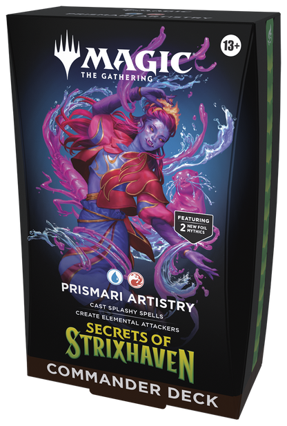 Magic: The Gathering | Geheimnisse von Strixhaven – Commander-Deck Prismari-Kunstfertigkeit (Deutsch)