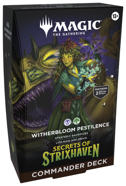 Magic: The Gathering | Geheimnisse von Strixhaven – Commander-Deck Blütenwelk-Pestilenz (Deutsch)
