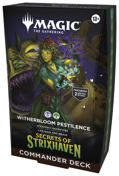 Magic: The Gathering | Geheimnisse von Strixhaven – Commander-Deck Blütenwelk-Pestilenz (Deutsch)