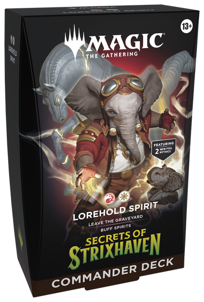 Magic: The Gathering | Geheimnisse von Strixhaven – Commander-Deck Kundhort-Geist (Deutsch)