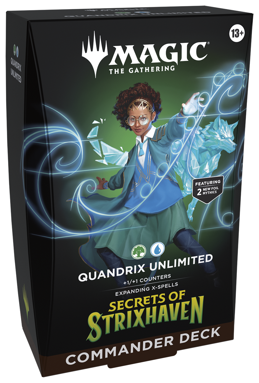 Magic: The Gathering | Geheimnisse von Strixhaven – Commander-Deck Quandrix ohne Limit (Deutsch)