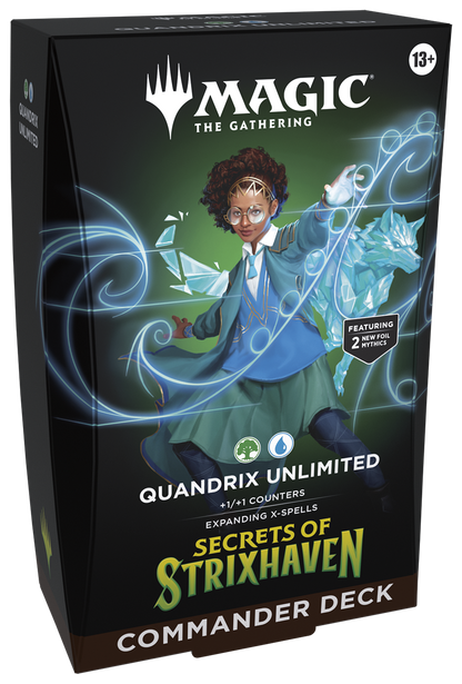 Magic: The Gathering | Geheimnisse von Strixhaven – Commander-Deck Quandrix ohne Limit (Deutsch)