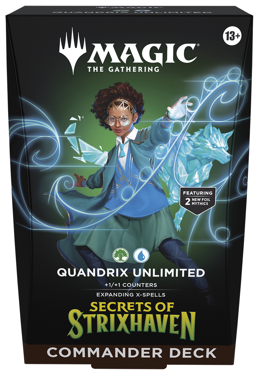 Magic: The Gathering | Geheimnisse von Strixhaven – Commander-Deck Quandrix ohne Limit (Deutsch)