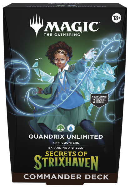 Magic: The Gathering | Geheimnisse von Strixhaven – Commander-Deck Quandrix ohne Limit (Deutsch)