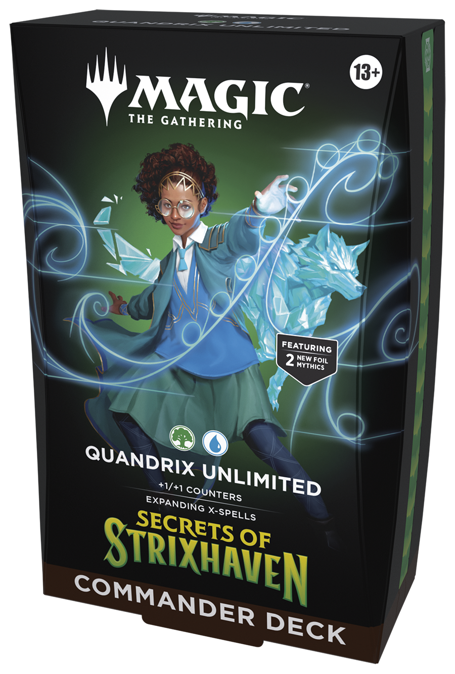 Magic: The Gathering | Geheimnisse von Strixhaven – Commander-Deck Quandrix ohne Limit (Deutsch)