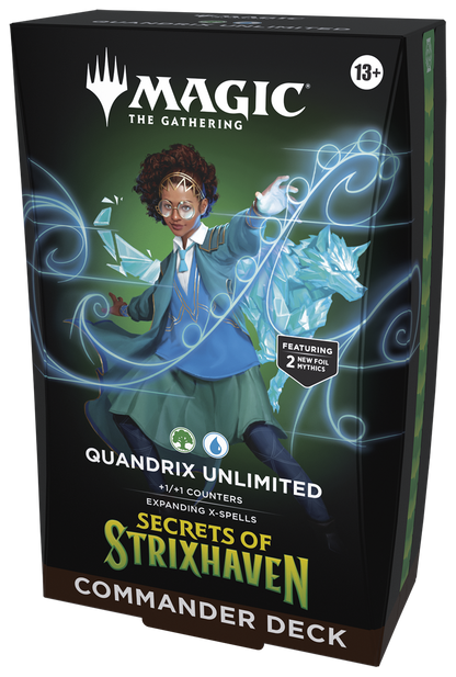 Magic: The Gathering | Geheimnisse von Strixhaven – Commander-Deck Quandrix ohne Limit (Deutsch)