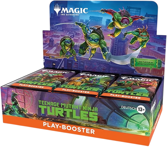 Magic: The Gathering | Teenage Mutant Ninja Turtles Play Booster Display - Deutsch