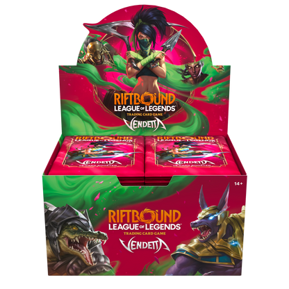 Riftbound League of Legends - Vendetta Booster Display (24 Boosters) Englisch