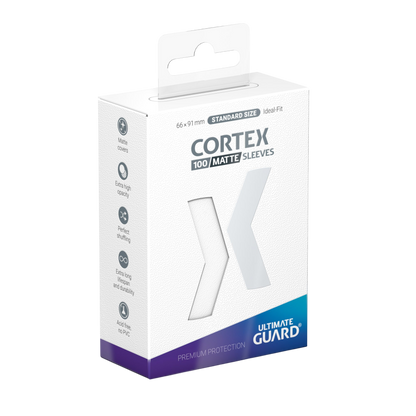 Ultimate Guard - Cortex Sleeves Standardgröße Matt (100) - Weiß