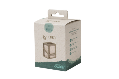 Ultimate Guard - Return To Earth Boulder Deck Case 100+ Standard Size - Natural