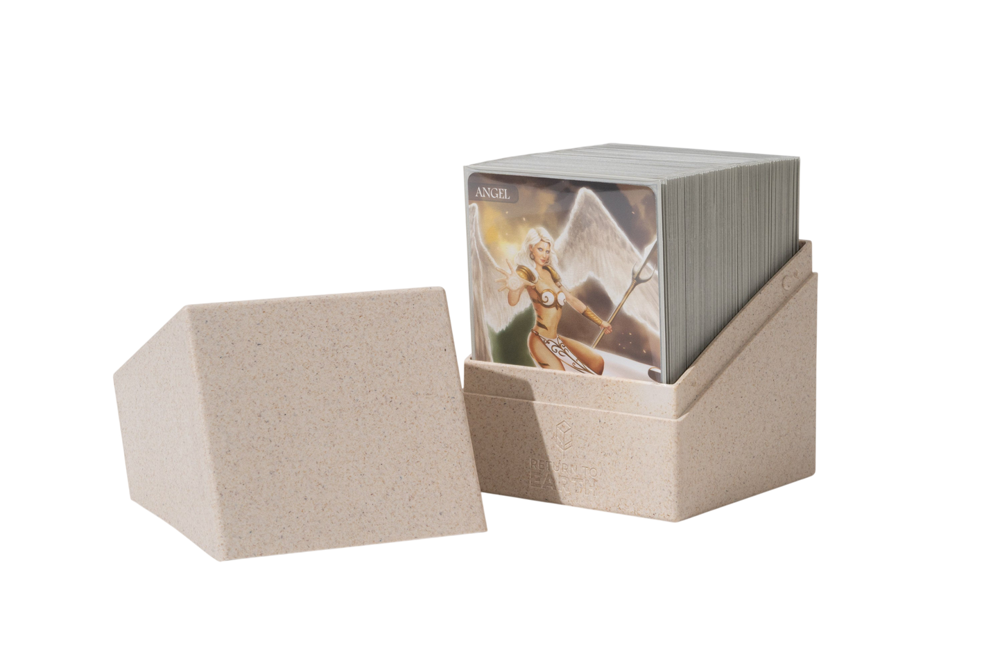 Ultimate Guard - Return To Earth Boulder Deck Case 100+ Standard Size - Natural