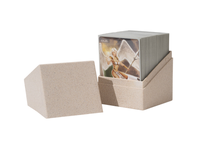 Ultimate Guard - Return To Earth Boulder Deck Case 100+ Standard Size - Natural