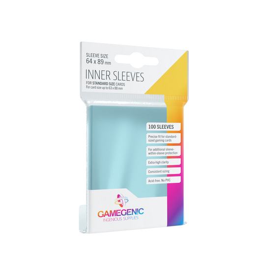 Gamegenic - Inner Sleeves Standard Size (100)