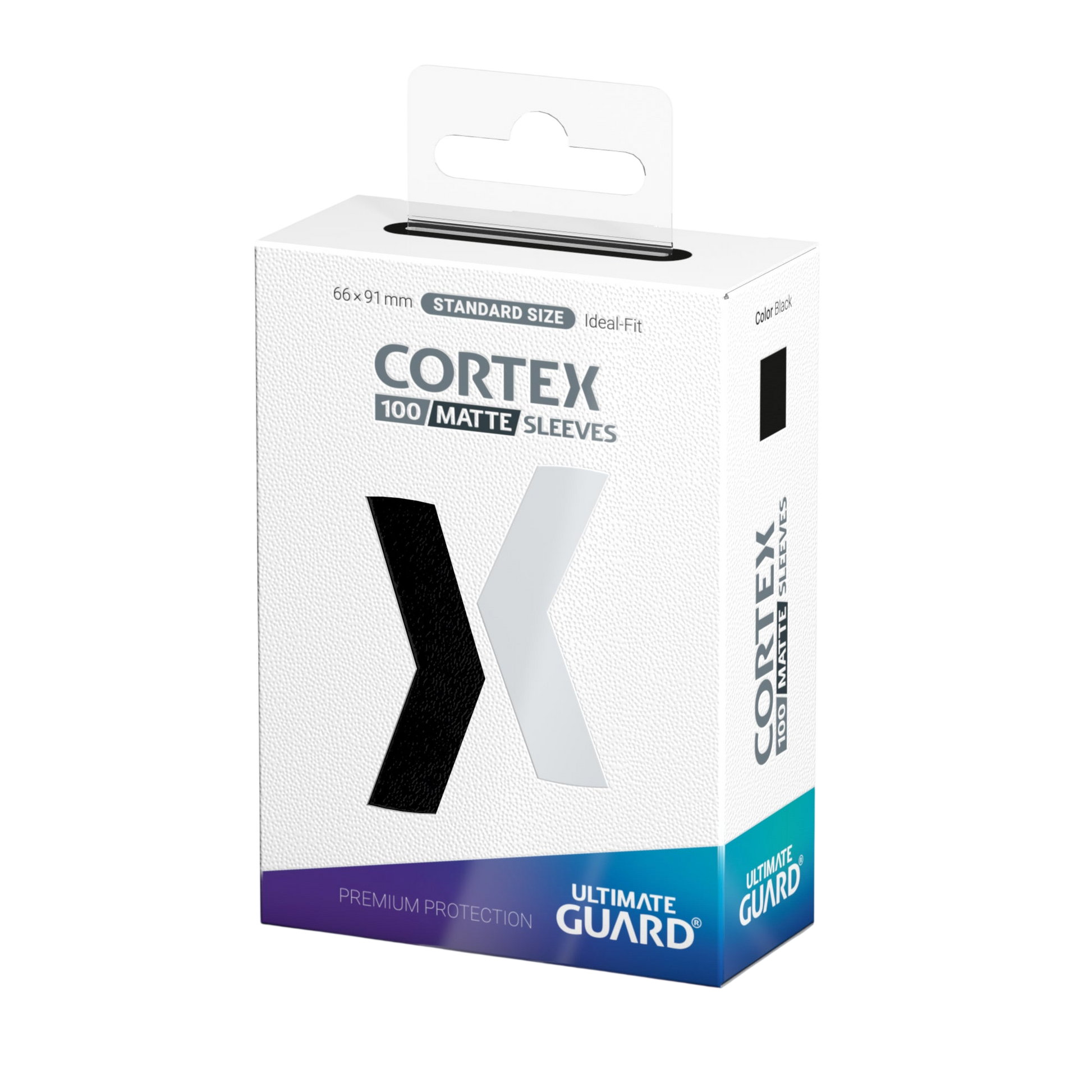 Ultimate Guard - Cortex Sleeves Standardgröße Matt (100) - Schwarz