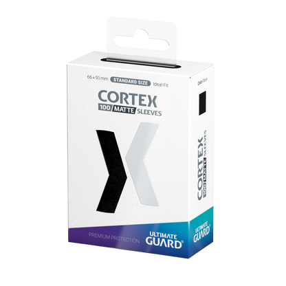 Ultimate Guard - Cortex Sleeves Standardgröße Matt (100) - Schwarz
