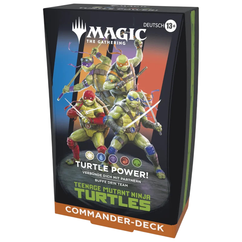 Magic: The Gathering | Teenage Mutant Ninja Turtles Commander Deck: Turtle Power! (Deutsch)