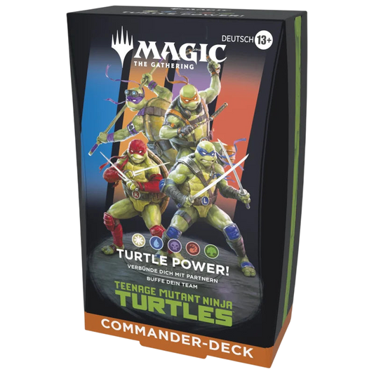 Magic: The Gathering | Teenage Mutant Ninja Turtles Commander Deck: Turtle Power! (Deutsch)
